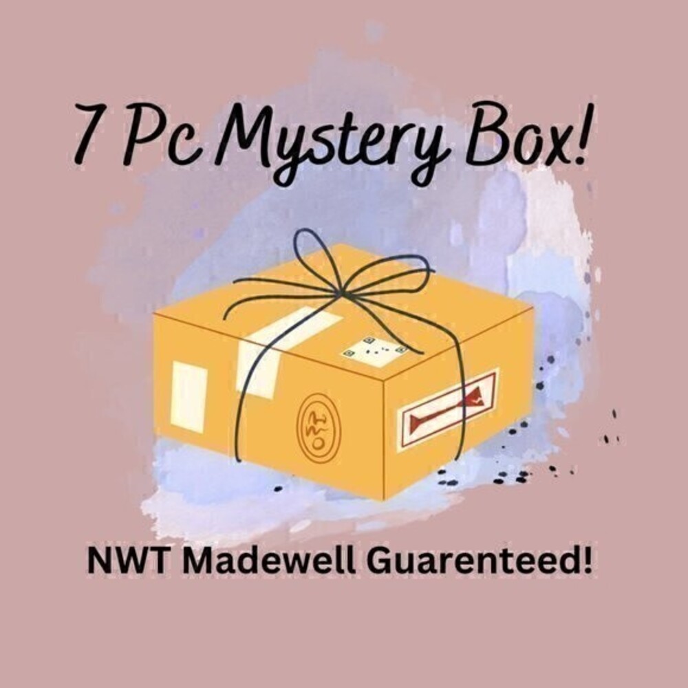 7 Piece Mystery Box Madewell NWT, Lululemon, J.Crew, Nike, Adidas, Eileen Fisher
